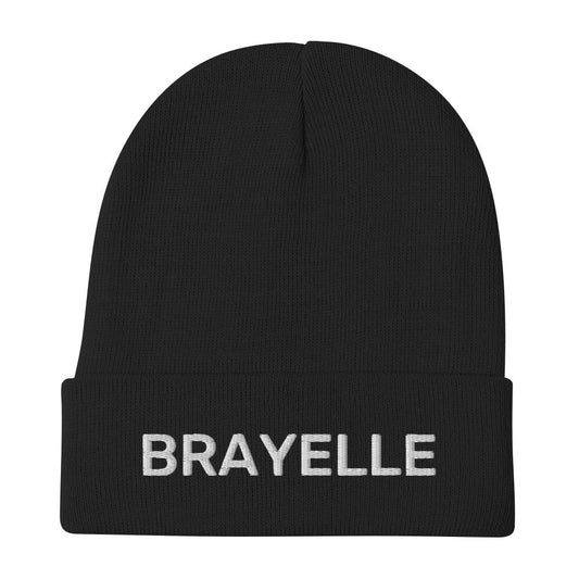 Embroidered Beanie - Brayelle