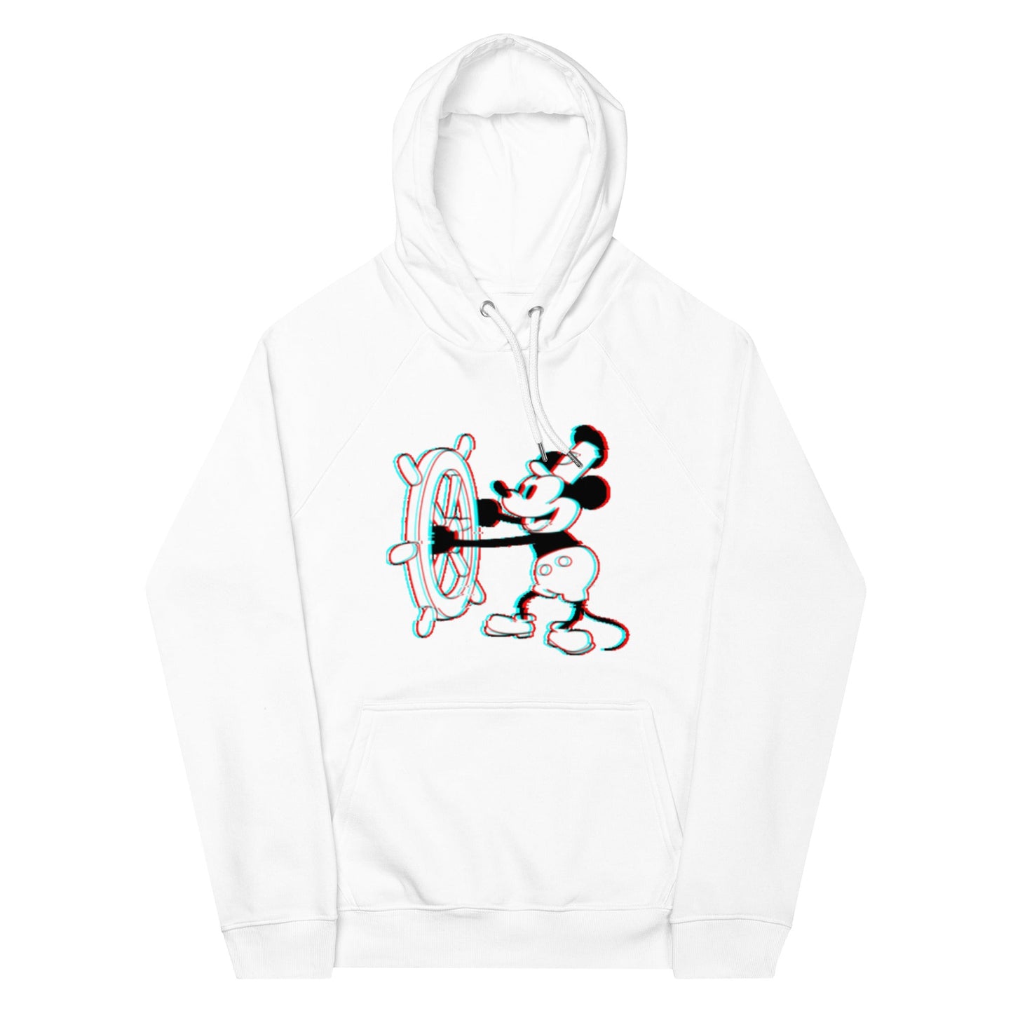 Retro Glitched Mickey Hoodie - Brayelle