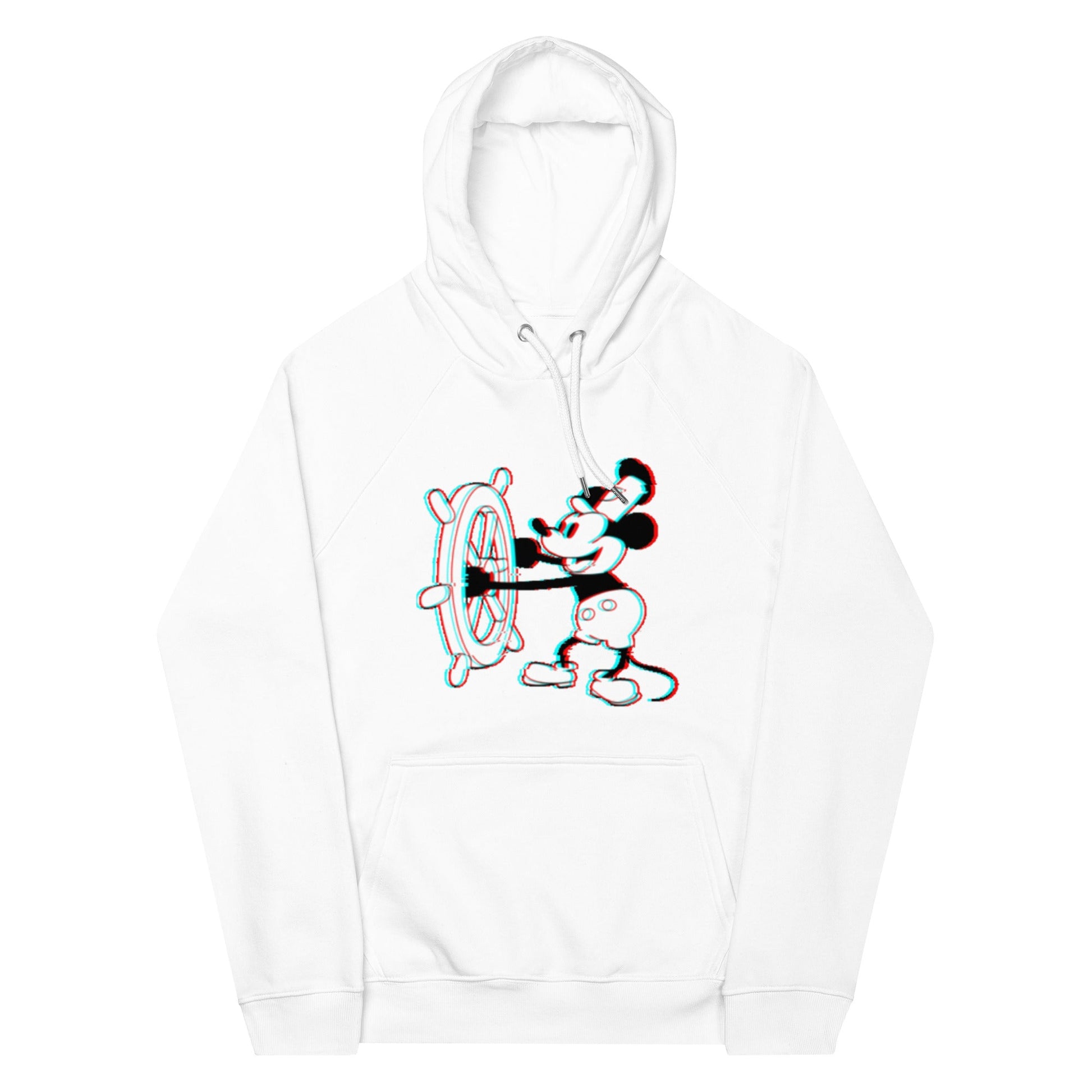 Retro Glitched Mickey Hoodie - Brayelle