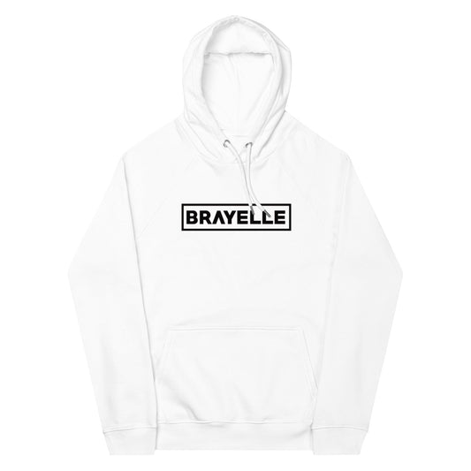 Unisex eco raglan hoodie - Brayelle