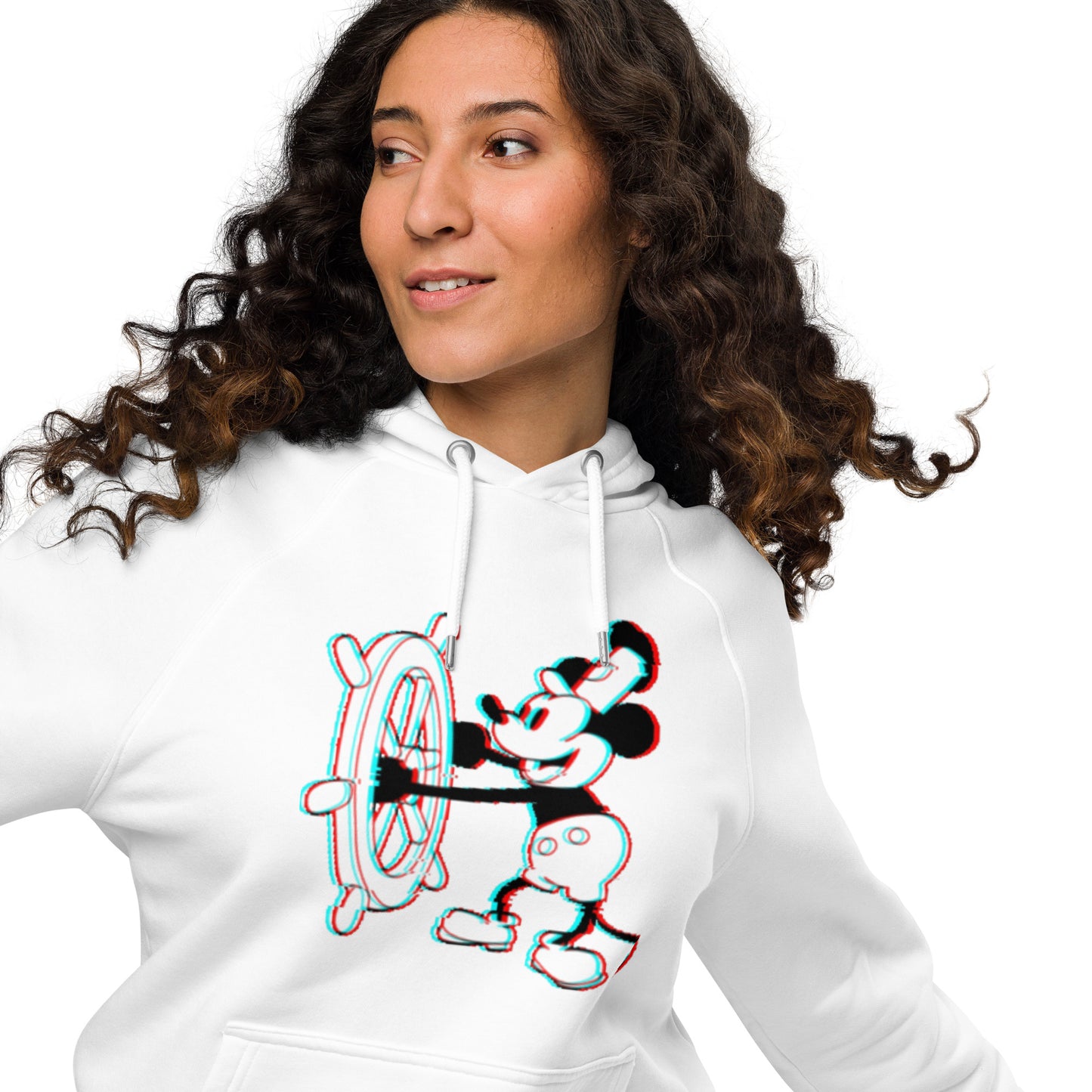 Brayelle Retro Glitched Mickey Hoodie | Comfy Style